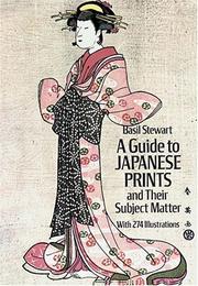 Cover of: A guide to Japanese prints and their subject matter