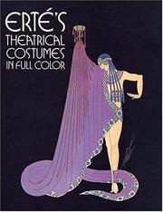 Cover of: Erté's Theatrical costumes in full color.