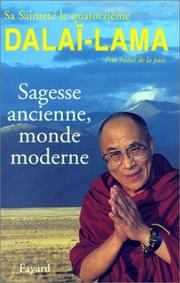 Cover of: Sagesse ancienne, monde moderne