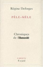 Cover of: Pêle-mêle