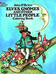 Cover of: Elves, Gnomes, and Other Little People Coloring Book