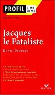 Jacques le fataliste by Denis Diderot