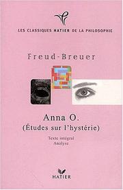 Cover of: Anna O. de Freud