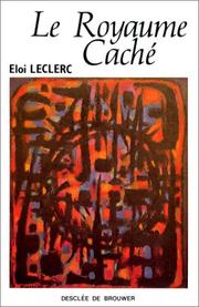 Cover of: Le Royaume caché