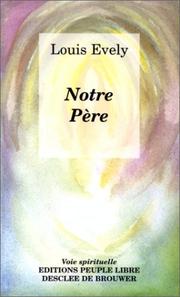 Cover of: Notre Père
