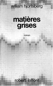 Cover of: Matières grises