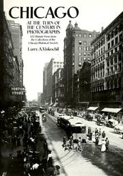 Chicago at the turn of the century in photographs : 122 historic views from the collections of the Chicago Historical Society