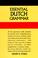 Cover of: Essential Dutch grammar