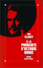 Cover of: A la poursuite d'Octobre rouge