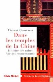 Cover of: Dans les temples de la Chine : Rites populaires et religion savante