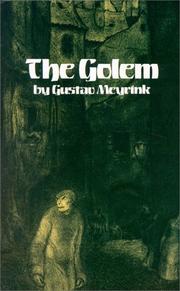 Cover of: The Golem by Gustav Meyrink