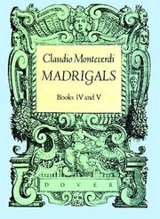 Madrigals by Claudio Monteverdi
