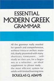 Essential Modern Greek grammar