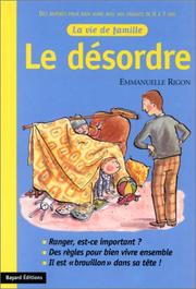 Cover of: Le désordre by Emmanuelle Rigon