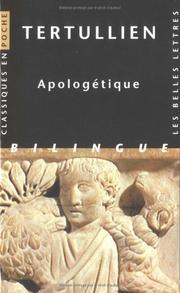 Cover of: Apologétique