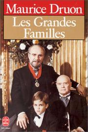 Cover of: Les Grandes Familles