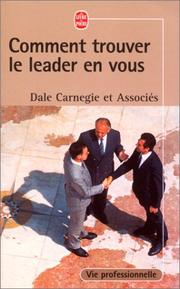 Cover of: Comment trouver le leader en vous