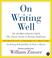 Cover of: On Writing Well CD Audio Collection