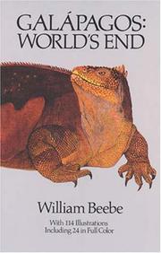 Cover of: Galápagos, world's end