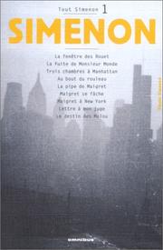 Tout Simenon (Centenaire - Omnibus) by Georges Simenon