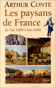 Cover of: Les Paysans de France de l'an 1000 à l'an 2000