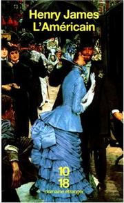 Cover of: L'Américain by Henry James