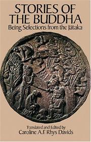Cover of: Stories of the Buddha: Being Selections from the Jataka (Dover Books on Eastern Philosophy and Religion)