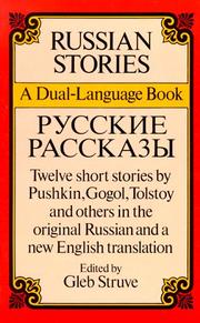Cover of: Russian stories =: Russkie rasskazy