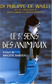 Cover of: Le Sixième sens des animaux
