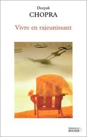 Cover of: Vivre en rajeunissant