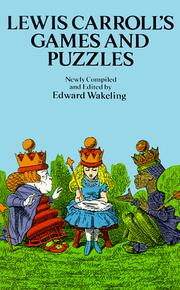 Lewis Carroll's games and puzzles