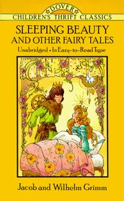 Cover of: Sleeping Beauty and other fairy tales by Brothers Grimm