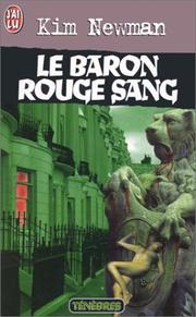 Cover of: Le baron rouge sang by Kim Newman