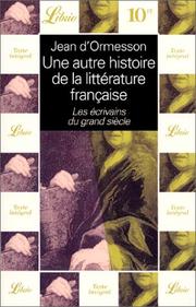 Cover of: Une autre histoire de la littérature française