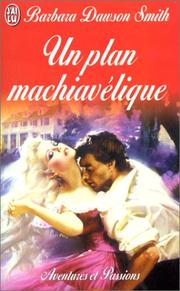 Cover of: Un plan machiavelique