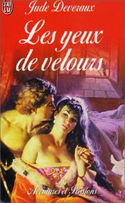 Cover of: Les yeux de velours