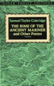 Cover of: The rime of the ancient mariner and other poems by Samuel Taylor Coleridge
