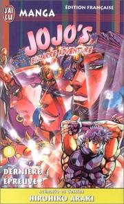 Cover of: Jojo's bizarre adventure, tome 8