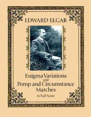 Cover of: Enigma Variations and Pomp and Circumstance Marches in Full Score