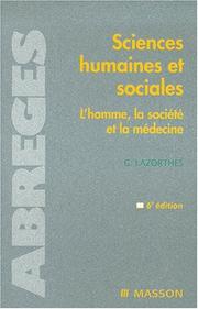 Cover of: Sciences humaines et sociales : L'homme, la société et la médecine, 6e édition