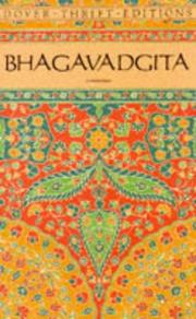 Cover of: Bhagavadgita