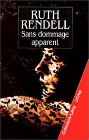 Cover of: Sans Dommage apparent by Ruth Rendell