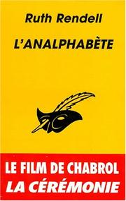 Cover of: L'analphabète by Ruth Rendell
