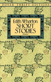 Cover of: Short stories by Edith Wharton
