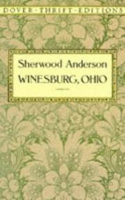 Cover of: Winesburg, Ohio by Sherwood Anderson