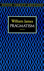 Cover of: Pragmatism by William James