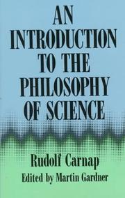 An introduction to the philosophy of science