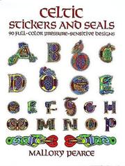 Cover of: Celtic Stickers and Seals: 90 Full-Color Pressure-Sensitive Designs (Stickers)