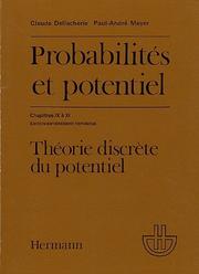 Probabilités et potentiel, chapitres IX à XI by Dellacherie /Meyer
