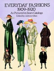 Cover of: Everyday fashions, 1909-1920, as pictured in Sears catalogs